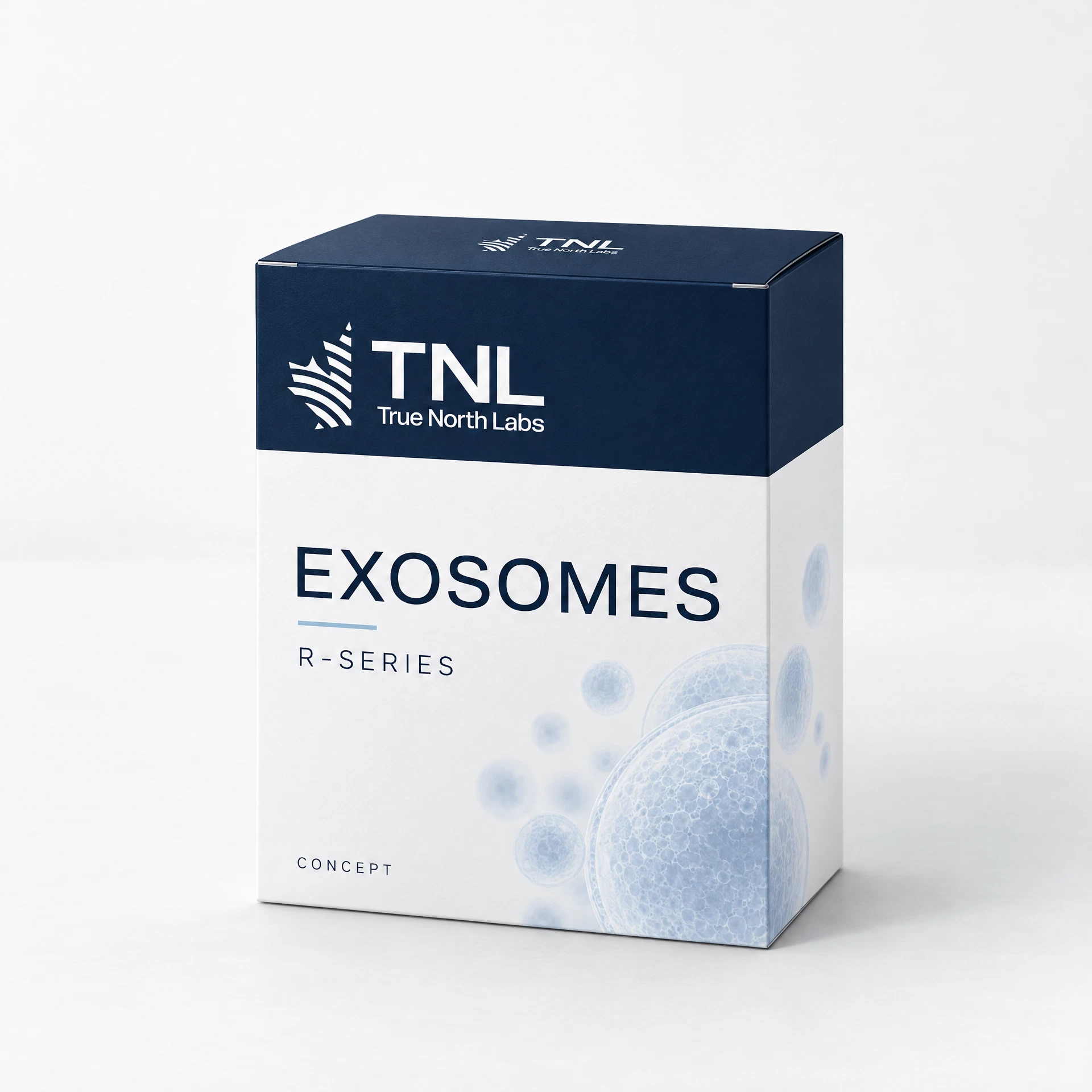 Concepto de empaque TNL para Exosomas, próximamente