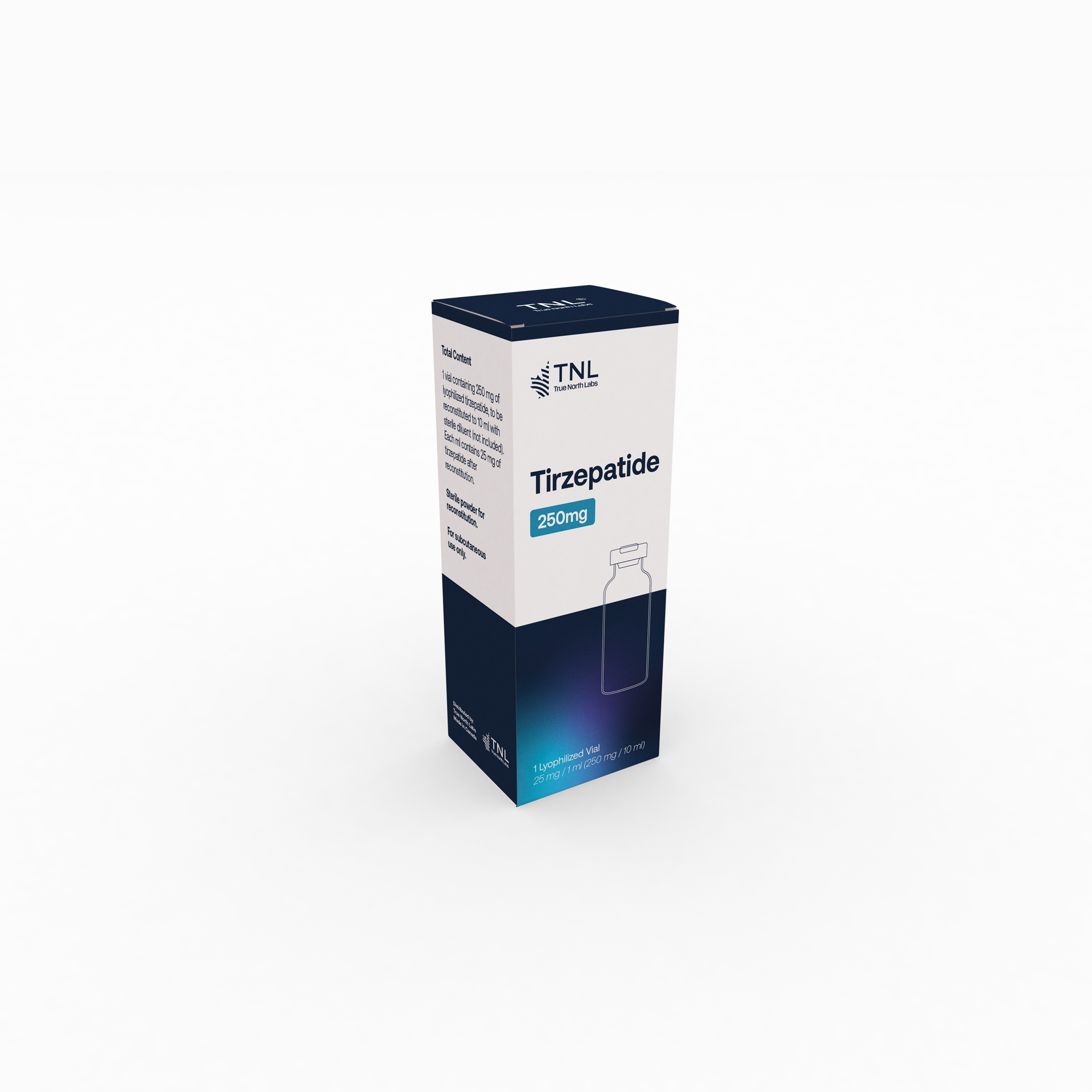 Original product illustration: tirzepatide-vial-250-mg